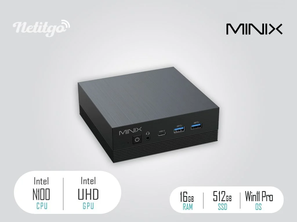MINIX Z100-AERO Mini PC〈Win11 Pro 迷你電腦〉 - Netitgo 網絡產品專門店